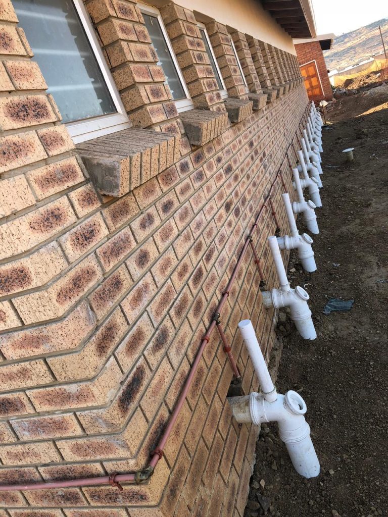 Khanyisani construction portfolio — site progress